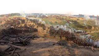 Battle of Borodino 1812 Panorama [upl. by Keelia]