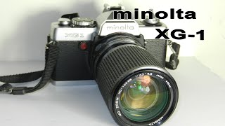 Minolta XG 1 [upl. by Hinman375]