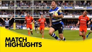 Bath v Leicester Tigers  Aviva Premiership SemiFinals 201415 [upl. by Latonia]