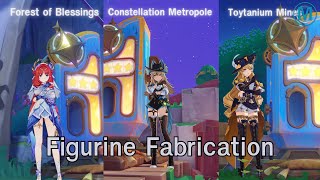 Figurine Fabrication  All  Genshin Impact Event 48 [upl. by Vincentia]