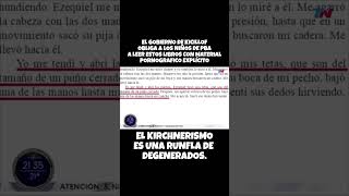 El KIRCHNERISMO ES UNA RUNFLA DE DEGENERADOS LLA VLLC KICILLOF PBA MILEI2027 [upl. by Esialb]