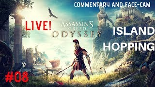 ASSASSINS CREED ODYSSEY 8  ISLAND HOPPING [upl. by Edahsalof]