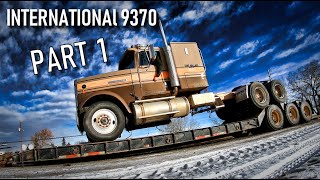 International 9370 🦅 Restoration  Part 1  Welker Farms Inc [upl. by Josias]