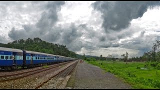 Indian Railways in MONSOON  Incredible DOOARS Journey through Wildlife Sanctuaries [upl. by Latin62]