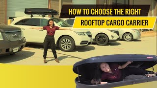 How to Choose the Right Rooftop Cargo Carrier [upl. by Madelaine]