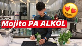 MOJITO PA ALKOl😍  Përgatitja Perfekt Cocktail Tutorial shqip🌟🇦🇱🍸 [upl. by Soilissav]