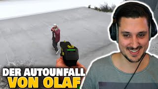 Der schwere Autounfall von Olaf  GTA 5 RP [upl. by Arrahs723]