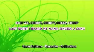 Chirpy Chirpy Cheep Cheep  Midle Of The Road  Karaoke [upl. by Elyag]