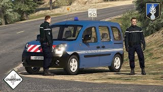 GTA 5 LSPDFR  GENDARMERIE NATIONALE  RENAULT KANGOO 2  PATROUILLE 62  ALEX EST CHAUD BOUILLANT [upl. by Girard]