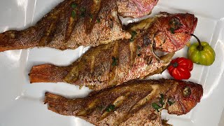 How to make Jamaican Fried fish [upl. by Wilmer]