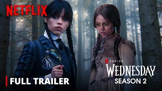 Wednesday Addams  Season 2  Full Trailer  Jenna Ortega  Netflix HD [upl. by Ynhoj]