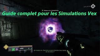 Destiny 2 Guide pour obtenir lemblème des Simulations Vex [upl. by Naginnarb373]