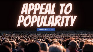 Ad Populum Appeal to Popularity Lesson and Activity [upl. by Sandstrom]