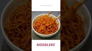 Nongshim Stir Fry Shin Ramen  Spicy Fire Noodles 🔥  Noodlers [upl. by Storz498]