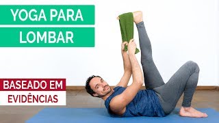 💥Yoga para dor lombar  alivio e fortalecimento [upl. by Sirref]