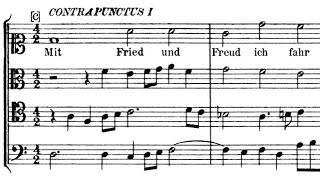 Dietrich Buxtehude  Mit Fried und Freud  Klaglied BuxWV 76 [upl. by Bolan76]