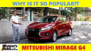 Heres Why The Mitsubishi Mirage is so Popular Car Review [upl. by Lramaj]