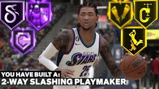 The quot2WAY SLASHING PLAYMAKERquot Is Back In 2k24 Best 67 2Way Slashing Play All Around Pg Build [upl. by Foss686]