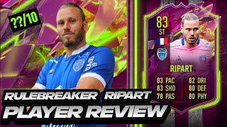 UNDERRATED 😍 83 RULEBREAKERS RIPART PLAYER REVIEW Renaud Ripart  FIFA 22 Ultimate Team [upl. by Ayimat773]