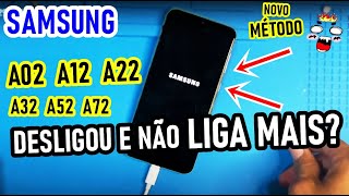 A02 A12 A32 A52 A72 NÃO LIGA DESLIGOU E NÃO LIGA MAIS Tente isso antes de levar no técnico [upl. by Waylin]