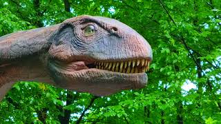 Jurassic Encounter in Grovelands Park London [upl. by Yhtak]