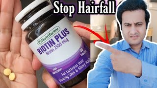 Biotin Plus 2500 mcg Benefits amp Side Effects  Biotin Plus results  Role of Biotin in Hair [upl. by Mallis284]