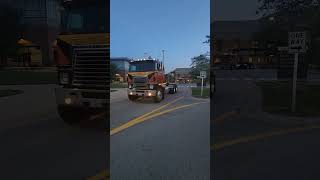 Truckin Troy Link leaving PBS early release video cabover broughameagle international9600 4070b [upl. by Nelsen]