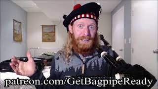 Join Get Bagpipe Ready Patreon 😀 [upl. by Franny]