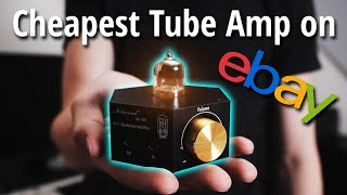 Nobsound NS02E Tube Headphone Amplifier  REVIEW [upl. by Yakcm]