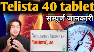 Telista 40 tablet review telmisartan hypertension [upl. by Nogaem255]