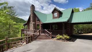 Stunning Smoky Mountain cabin for sale at 3660 Marian Lake Way [upl. by Dill]