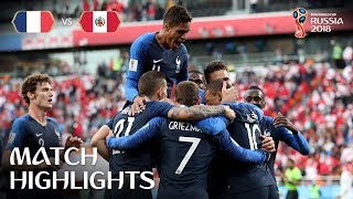 France v Peru  2018 FIFA World Cup  Match Highlights [upl. by Elenaj]