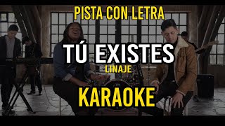 Linaje IPUC  Tú Existes  Pista con letra Karaoke cristiano [upl. by Lais817]