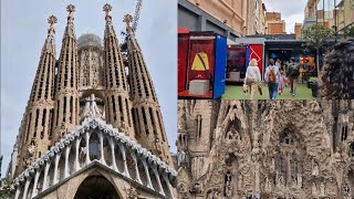 Sagrada Familia Barcelona  Under construction for the last 142 years  Barcelona Football Club [upl. by Althea]