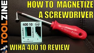 How To Magnetize a Screwdriver  Wiha Magnetizer  Demagnetizer Review [upl. by Micheal]