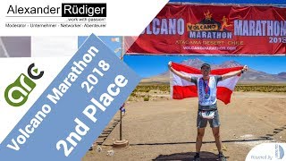 Volcano Marathon 2018  Alexander Rüdiger in the name of Lavylites 2nd Place [upl. by Aina]