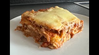 Lasagna with Béchamel Sauce [upl. by Enilesoj]