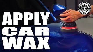 How To Apply Car Wax By Machine  TORQ22D  Chemical Guys [upl. by Hurley]