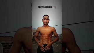 Body sabki nhi 🗿🔥💪🚀😈shortvideo shorts fitness motivational workout youtubeshorts trending [upl. by Aljan]