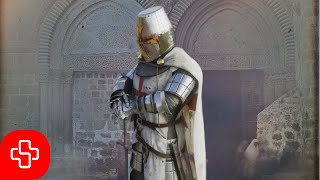 Medieval German Templar song Palästinalied Lyric Video [upl. by Voorhis]