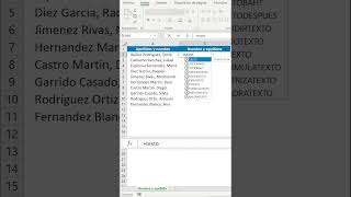 Cambiar orden apellidos y nombre por nombre y apellidos Tips Excel [upl. by Najar]