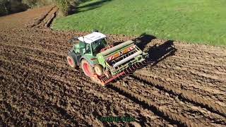 🐄Labour et semi dorge 🌱2024🐄 Fendt 312 vario🫡 [upl. by Nyleek]