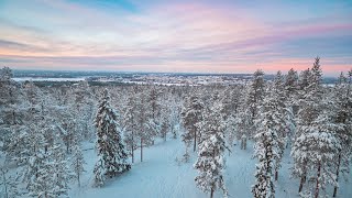 The beauty of Ounasvaara  Rovaniemi Lapland [upl. by Ylevol245]