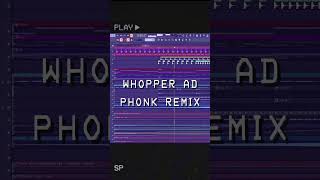 Whopper Whopper Whopper Whopper Ad Phonk Remix shorts whopper phonk meme [upl. by Mur]