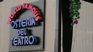 Longtime Osteria del Teatro customer saves restaurant institution from going out of business [upl. by Nepsa]