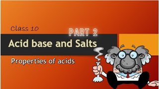 Properties of Acids  Acid Base And Salts  Class 10  NCERT  Science  Krishna Education Center [upl. by Ojeillib413]