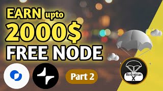 Part 2 Earn Upto 2000 Free NODE  Oasis Ai  Airdrop Like Grass  Aggregata GPT to Earn Binance [upl. by Aihsekat]