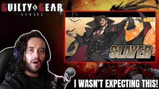 Studio Musician  Guilty Gear Strive OST Slayer Theme Reaction amp Analysis [upl. by Etrem102]