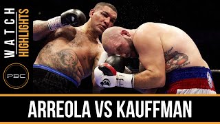 Arreola vs Kauffman HIGHLIGHTS Dec 12 2015  PBC on NBC [upl. by Pandich]