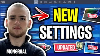 Mongraal Is BACK with NEW Settings Fortnite OG Settings [upl. by Granniah]